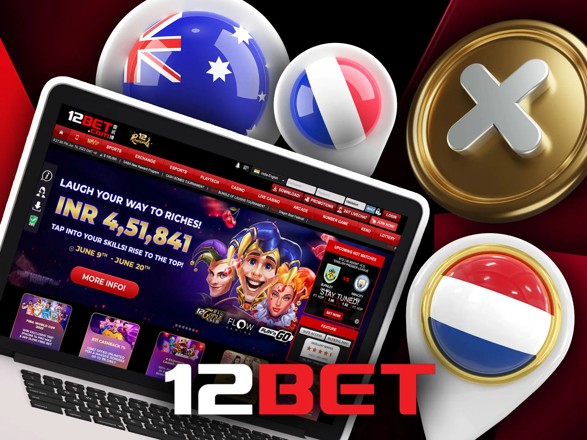 There are specific geographical regions where accessing and using the 12bet website is strictly prohibited.