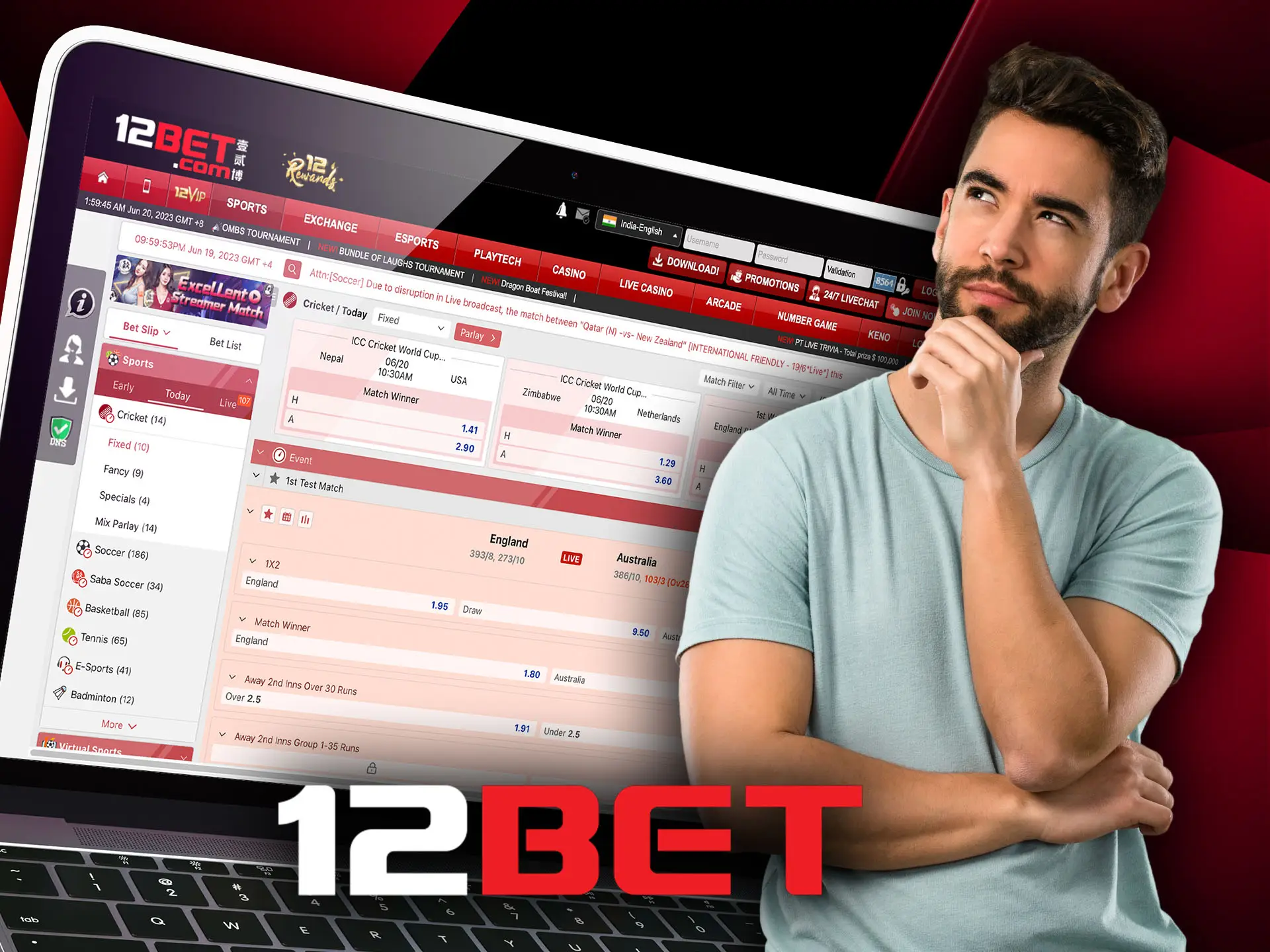 Stay in control and prevent addiction by following the 12bet responsible gaming guide.